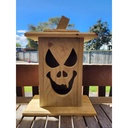 Halloween Wooden Lanterns | Spooky Face #3